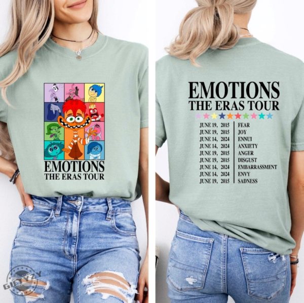 Emotions The Eras Tour Twosided Inside Out 2 Shirt honizy 3