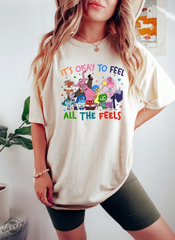 Inside Out Its Okay To Feel All The Feels Inclusion Sweatshirt Speech Therapy Tshirt Bcba Hoodie Para Shirt honizy 1