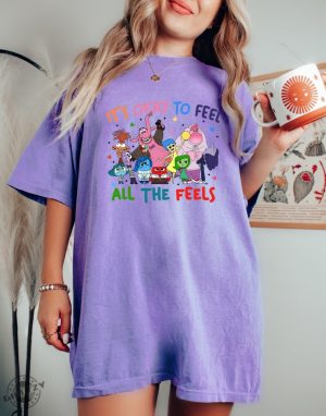 Inside Out Its Okay To Feel All The Feels Inclusion Sweatshirt Speech Therapy Tshirt Bcba Hoodie Para Shirt honizy 6