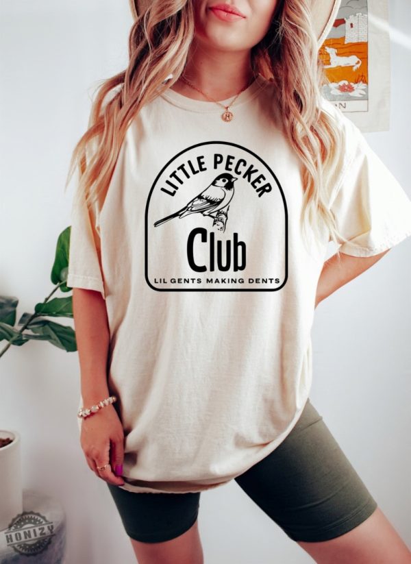 Little Pecker Club Offensive Shirt For Dad Fathers Day Gift honizy 1