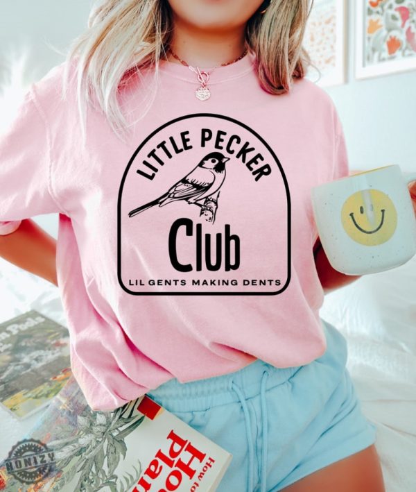 Little Pecker Club Offensive Shirt For Dad Fathers Day Gift honizy 4