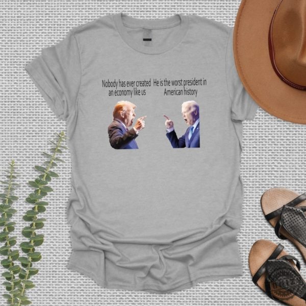 Presidential Debate 2024 Election Trump Vs Biden Shirt honizy 3