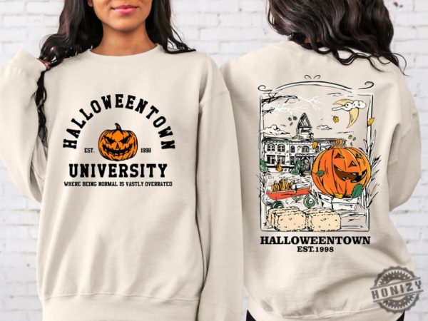 Halloweentown Est 1998 Back And Front Shirt honizy 1