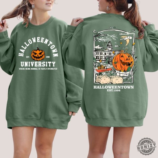 Halloweentown Est 1998 Back And Front Shirt honizy 3