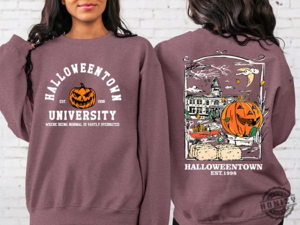 Halloweentown Est 1998 Back And Front Shirt honizy 4