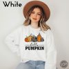 Hello Pumpkin Cute Thanksgiving Gift Halloween Sweatshirts For Women Fall Tshirt Autumn Shirt honizy 2