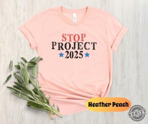 Stop Project 2025 Shirt Pro Democracy Vote Blue Sweatshirt Election Tshirt Reject Project 2025 Hoodie Political Awareness Shirt honizy 6