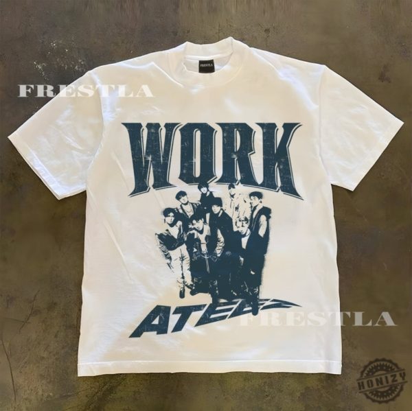 Ateez Work Shirt Ateez Golden Hour Sweatshirt Ateez Tour 2024 Hoodie Ateez Towards The Light Will To Power World Tour 2024 Shirt honizy 4