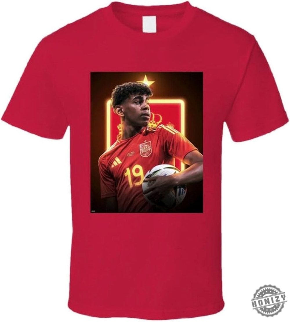 Yamal Spain Star Player Soccer Goat Football Europa Unisex Shirt