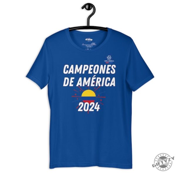 Colombia Campeon Tshirt South American Championship Hoodie Colombian Sweatshirt Copa America Usa 2024 Shirt honizy 8