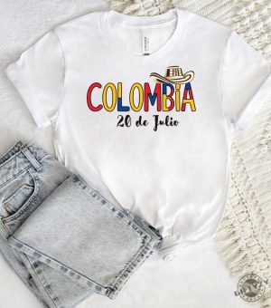 Independence Day July 20Th Colombia Tshirt Seleccion Colombia 2024 Hoodie Colombia Baby Sweatshirt Vintage Colombia Shirt honizy 4