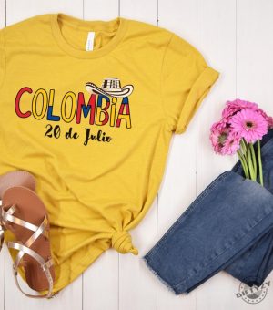 Independence Day July 20Th Colombia Tshirt Seleccion Colombia 2024 Hoodie Colombia Baby Sweatshirt Vintage Colombia Shirt honizy 7