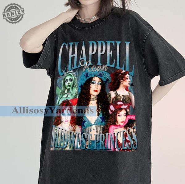 Chappell Roan Midwest Princess Vintage Tshirt Cornerback Homage Graphic Sweatshirt Bootleg Retro 90S Fans Hoodie Special Gift honizy 1