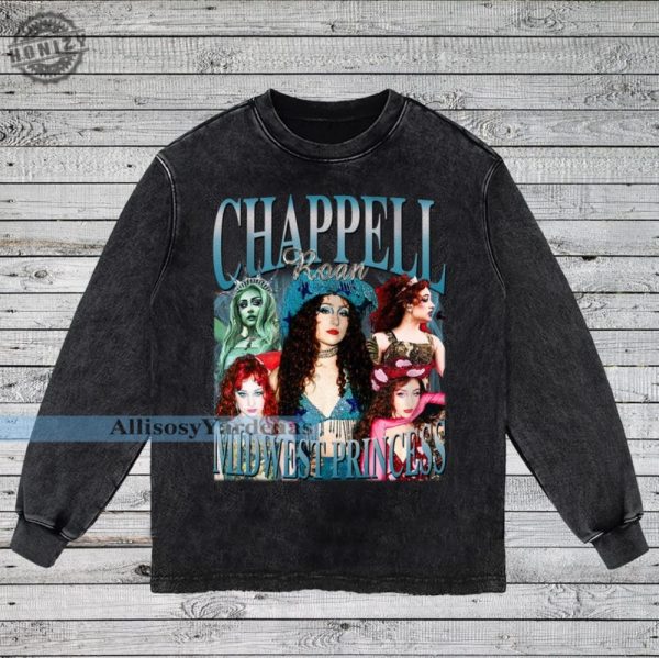 Chappell Roan Midwest Princess Vintage Tshirt Cornerback Homage Graphic Sweatshirt Bootleg Retro 90S Fans Hoodie Special Gift honizy 4