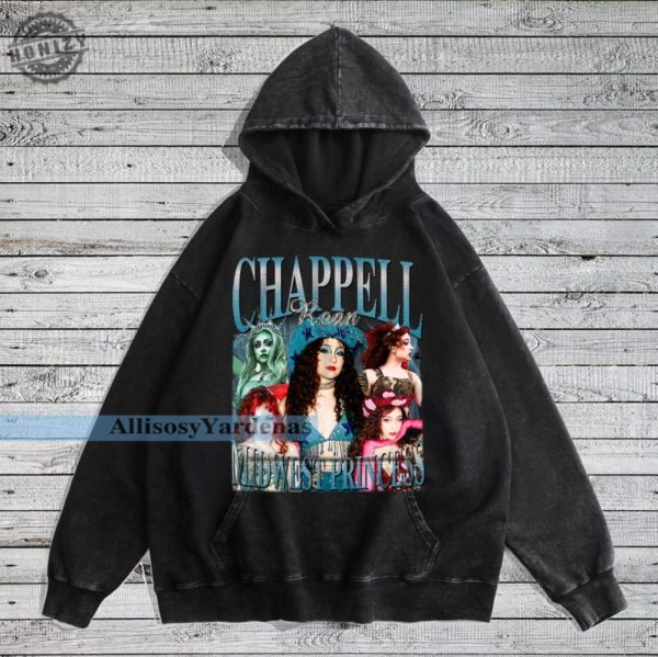 Chappell Roan Midwest Princess Vintage Tshirt Cornerback Homage Graphic Sweatshirt Bootleg Retro 90S Fans Hoodie Special Gift honizy 6