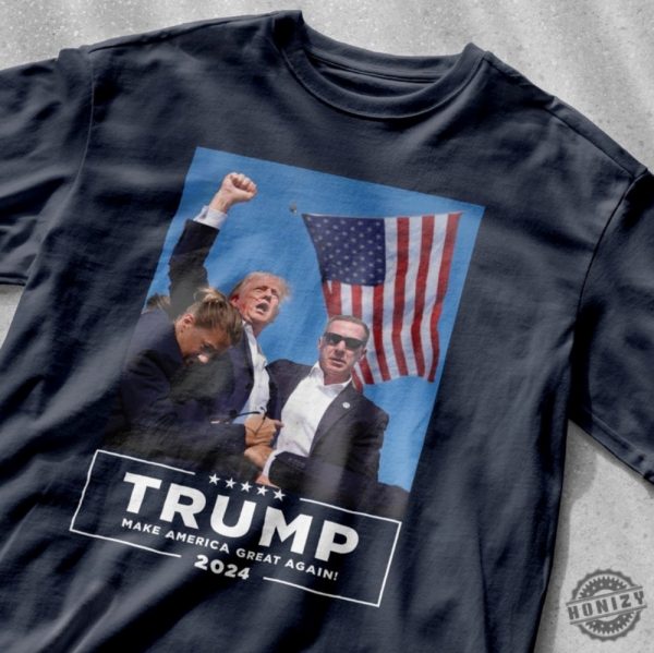 Donald Trump Shooter Shirt Donald Trump Shot Tshirt Trump Shot Sweatshirt Mugshot Donald Trump Hoodie Trump Mugshot 2024 Shirt honizy 4