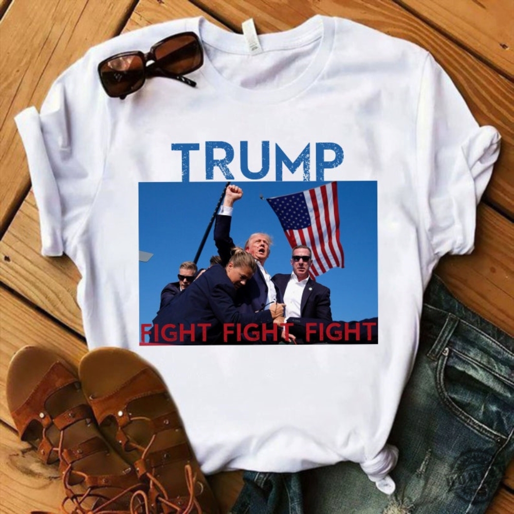 Fight Donald Trump 2024 Shirt I Stand With Trump Hoodie Make America Great Again Sweatshirt Donald Trump Tshirt Donald Trump Shirt