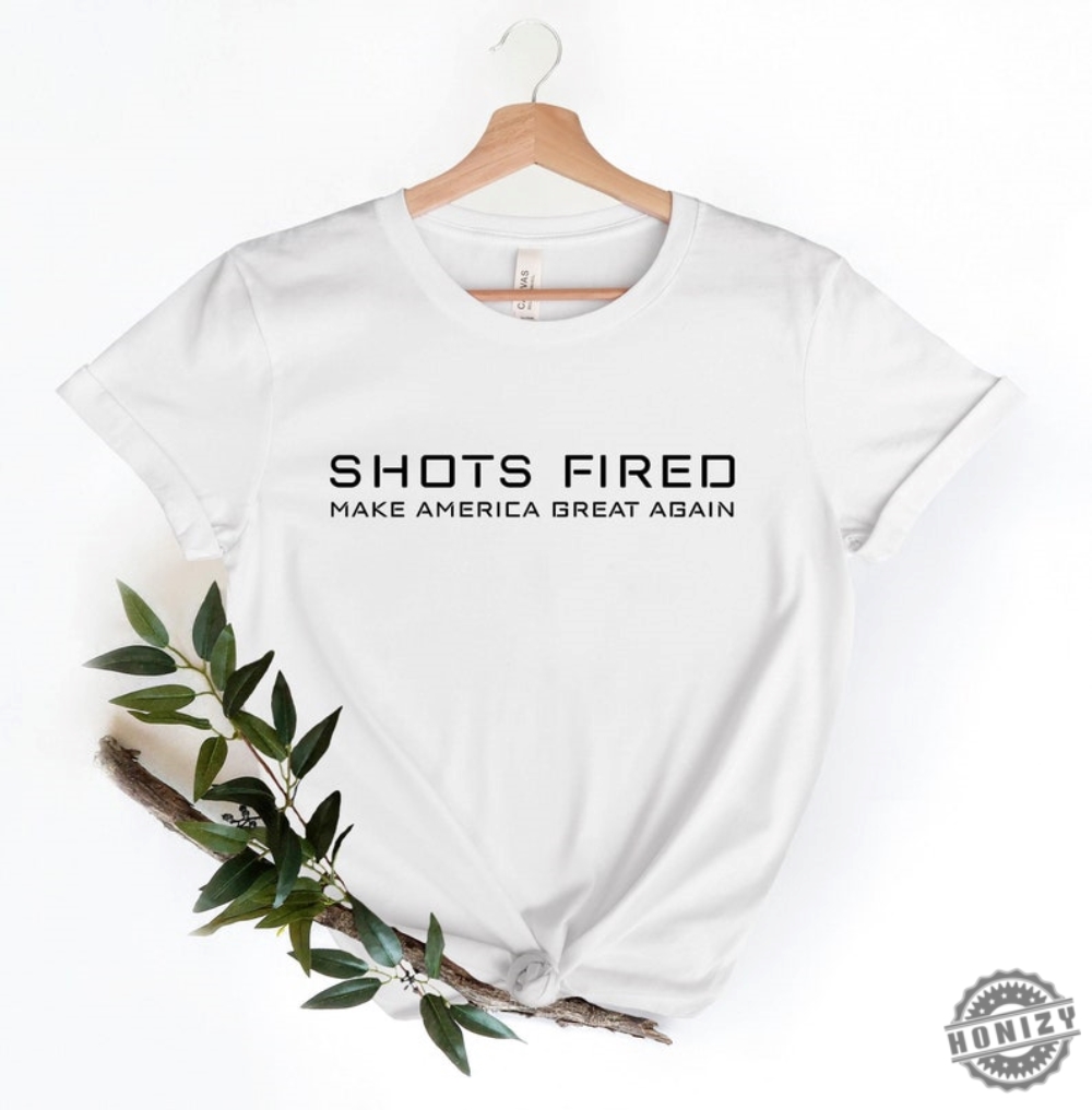 Trump Shots Fired Shirt Trump 2024 Trump Rally Sweatshirt Republican Donald Trump Hoodie Support Trump Tshirt Maga 2024 Shirt