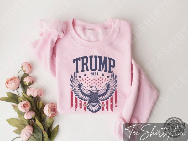 Donald Trump Shirt Trump Eagle Tshirt Republican Gifts Trump For President 2024 Trump Hoodie Republican Sweatshirt Election 2024 Shirt honizy 3