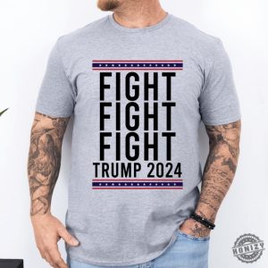 Trump Fight Fight Fight Shirt Trump 2024 Tshirt Trump Shot Fight Sweatshirt God Bless Trump Hoodie President Donald Trump Shirt honizy 6