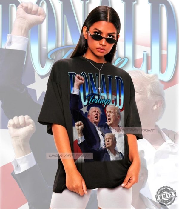 Retro Trump Assassination Shirt Donald Trump Tshirt Donald Trump Sweatshirt Donald Trump Hoodie Donald Trump Shirt honizy 1