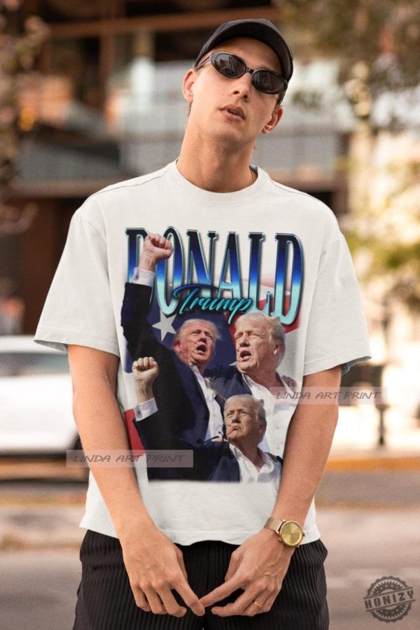 Retro Trump Assassination Shirt Donald Trump Tshirt Donald Trump Sweatshirt Donald Trump Hoodie Donald Trump Shirt honizy 2