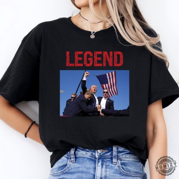 Trump Legend Trump Assassination Attempt Shirt honizy 1