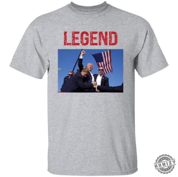 Trump Legend Trump Assassination Attempt Shirt honizy 2