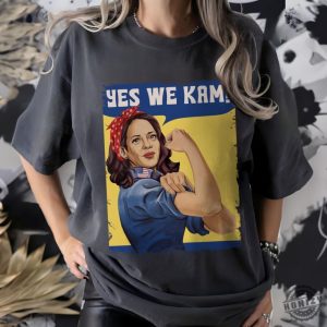 Kamala Harris Yes We Kam Shirt Female President Sweatshirt Kamala Harris Tshirt Unisex Hoodie Election Shirt honizy 4