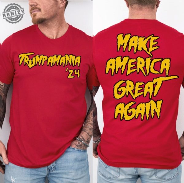 Trumpamania 2024 Shirt Trump For President Sweatshirt Republican Tshirt Maga 2024 Hoodie Pro America Patriot Shirt honizy 1