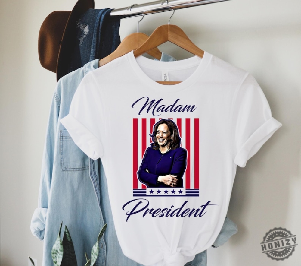 Kamala Harris Presidential Shirt Madam President Tshirt Kamala Rally Sweatshirt Presidential Election 2024 Shirt