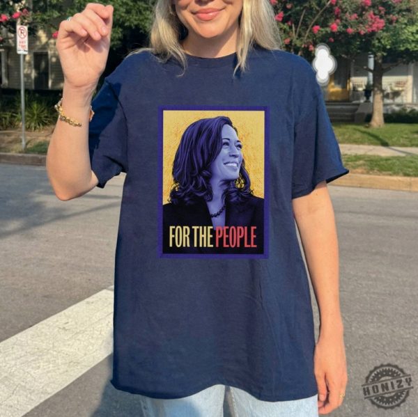 Kamala Harris For The People Shirt Kamala Harris 2024 Tshirt Kamala Harris For President 2024 Shirt honizy 2