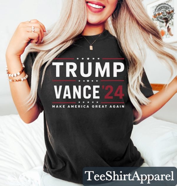 Trump Vance 24 Shirt President Trump Hoodie Jd Vance Sweatshirt Republican Donald Trump Tshirt Trump Supporter Shirt honizy 2