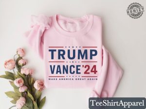 Trump Vance 24 Shirt President Trump Hoodie Jd Vance Sweatshirt Republican Donald Trump Tshirt Trump Supporter Shirt honizy 3