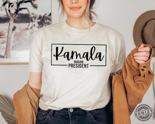 Kamala Madam President Shirt President Kamala Harris 2024 Tshirt I Am Speaking Sweatshirt Kamala For The People Hoodie Kamala Rally Shirt honizy 2