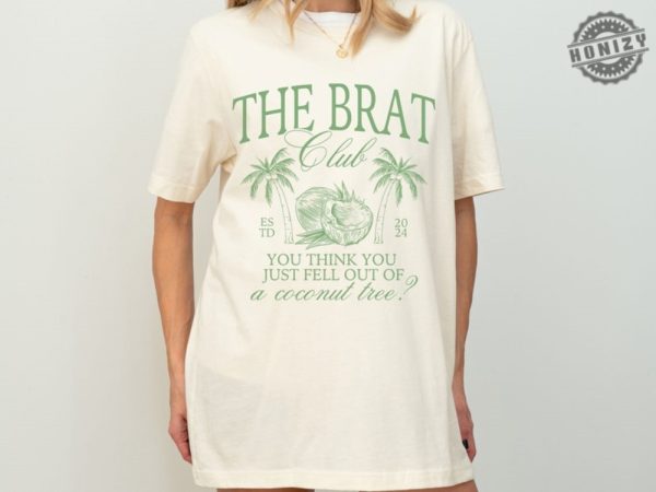 Kamala Harris Coconut Tree The Brat Club Shirt honizy 2