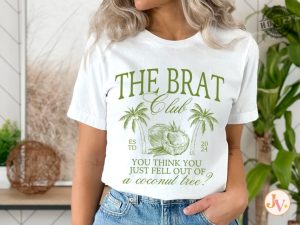 Kamala Harris Coconut Tree The Brat Club Shirt honizy 3