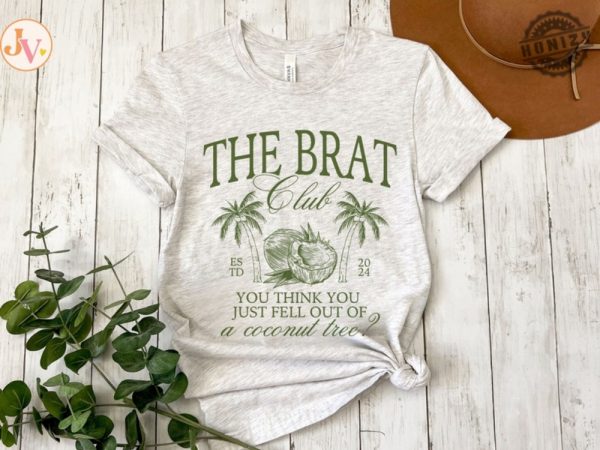 Kamala Harris Coconut Tree The Brat Club Shirt honizy 4