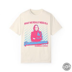 Kamala For The Girls Shirt Femininonmenon Funny Presidential Election Sweatshirt Democrat Kamala For President 2024 Hoodie Vp Harris Tshirt Woman President Shirt honizy 2