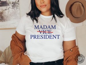 Kamala Harris 2024 Tshirt Madam President Kamala Harris Hoodie Kamala Rally Sweatshirt Dnc Democat Gifts Lets Finish The Job I Am Speaking 24 Shirt honizy 4