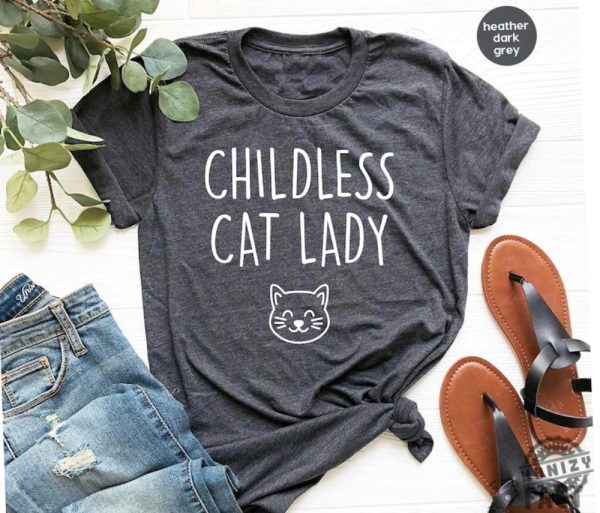 Childless Cat Lady Shirt 2024 Election Political Tshirt Kamala Sweatshirt Kamala Harris 2024 Hoodie President Harris 2024 Shirt honizy 1