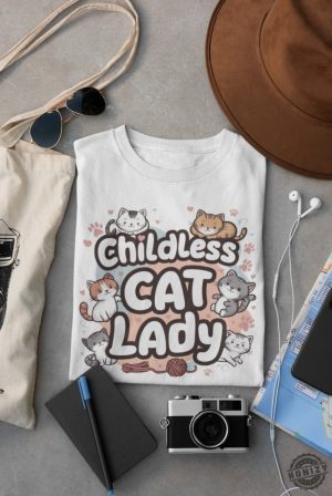 Childless Cat Lady Shirt 2024 Election Political Sweatshirt Childless Cat Lady Tshirt Cute Cat Hoodie Gift For Cat Lover honizy 4