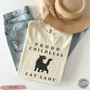 Childless Cat Lady Tshirt 2024 Election Political Shirt honizy 5