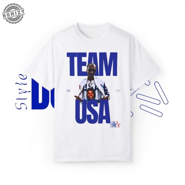 Team Usa 2024 Paris Olympics National Team Shirt Gift Souvenir Tee Gymnastics Snoop Dogg Simone Biles Suni Lee Jordan Chiles Shirt honizy 1