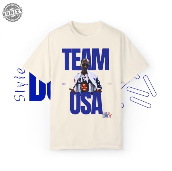 Team Usa 2024 Paris Olympics National Team Shirt Gift Souvenir Tee Gymnastics Snoop Dogg Simone Biles Suni Lee Jordan Chiles Shirt honizy 2