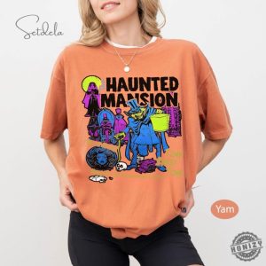 Vintage The Haunted Mansion Shirt Disney The Haunted Mansion Sweatshirt Halloween Party Tshirt Halloween Hoodie Disney Matching Gift honizy 3