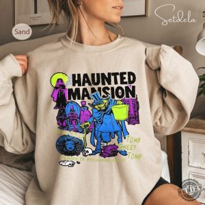 Vintage The Haunted Mansion Shirt Disney The Haunted Mansion Sweatshirt Halloween Party Tshirt Halloween Hoodie Disney Matching Gift honizy 5