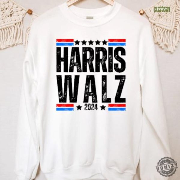 Kamala Harris Tim Walz 2024 Shirt Vote For Kamala Hoodie Kamala Harris For President Tshirt Kamala 2024 Sweatshirt Vote For Harris Walz 2024 Shirt honizy 6