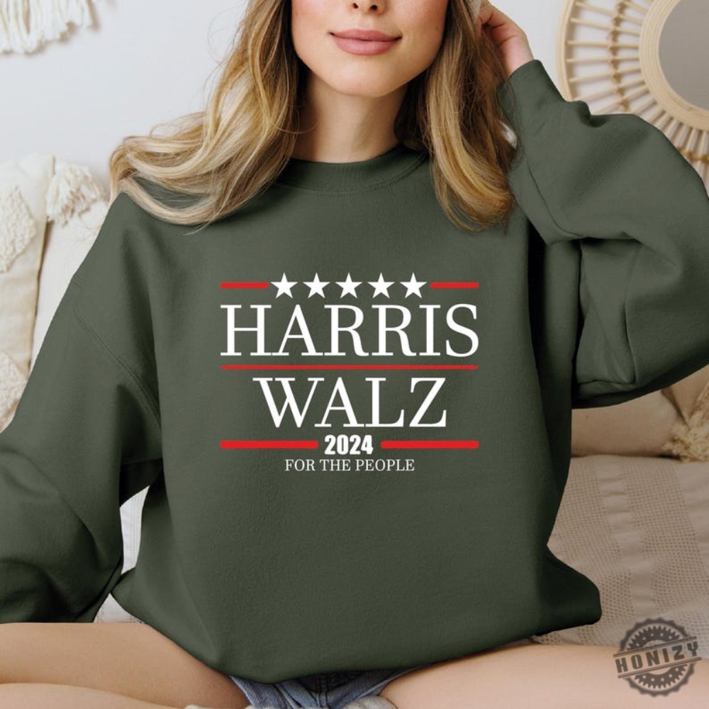 Harris Walz 2024 For The People Shirt