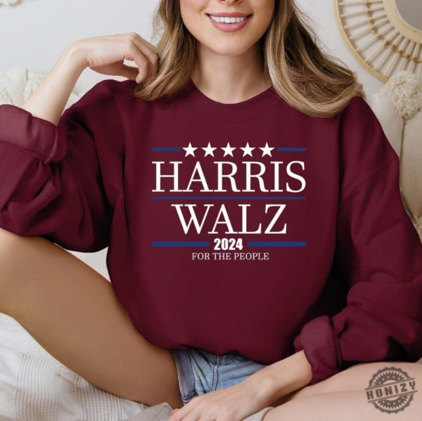 Harris Walz 2024 For The People Shirt honizy 4